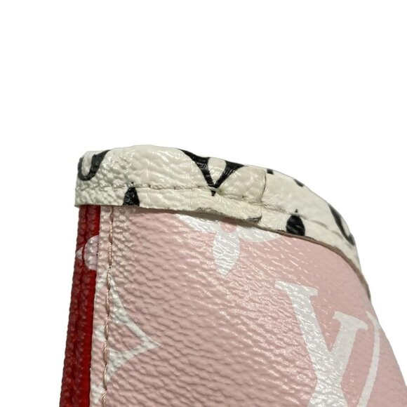 Auth LOUIS VUITTON Neverfull MM M44567 Rouge Giant Monogram AR1169 Tote Bag - Picture 16 of 16